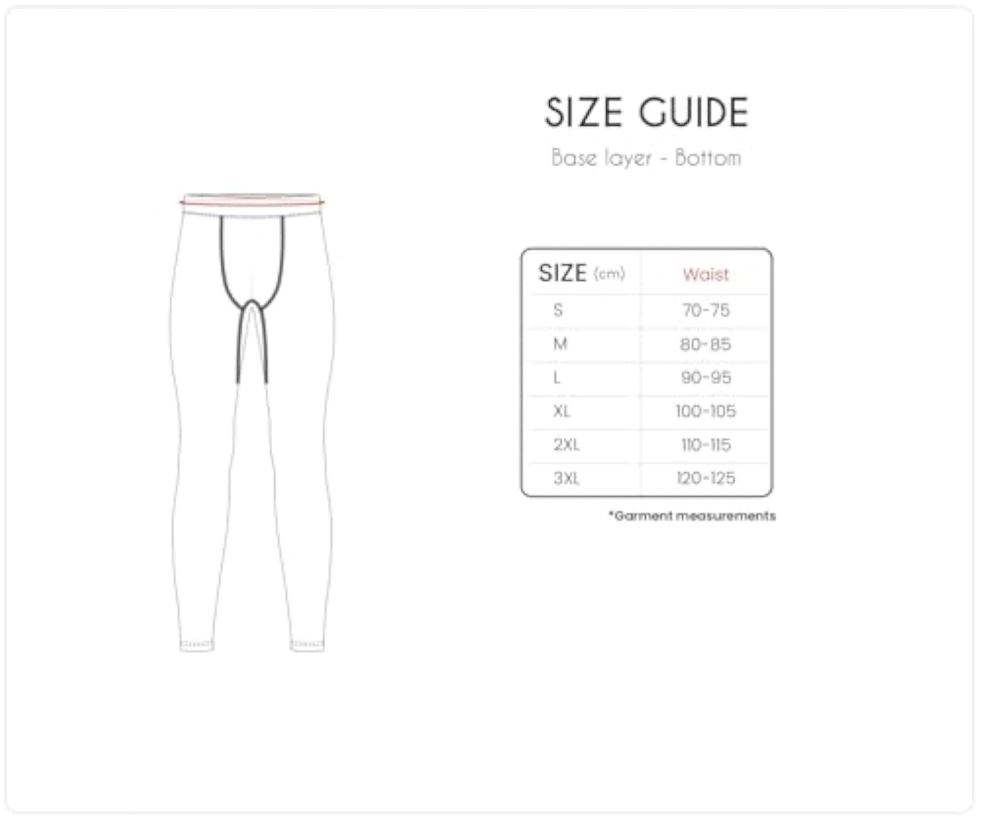 4-Way Stretch Base Layer Bottom for Bikers, Breathable Fabric